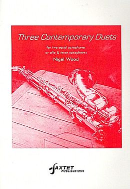 Nigel Wood Notenblätter 3 contemporary Duets