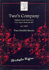 Christopher D. Wiggins Notenblätter Twos Company op.157b