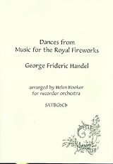 Georg Friedrich Händel Notenblätter Dances from Royal Fireworks