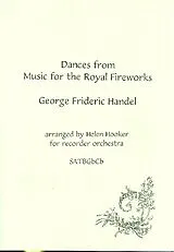 Georg Friedrich Händel Notenblätter Dances from Music for the Royal Fireworks