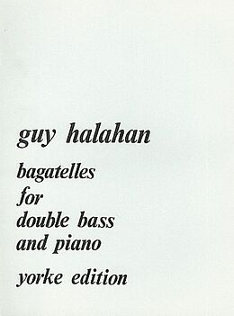 Guy Halahan Notenblätter Bagatelles