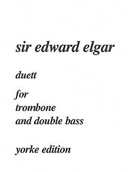 Edward Elgar Notenblätter Duett