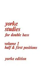  Notenblätter Yorke Studies for double bass vol.1