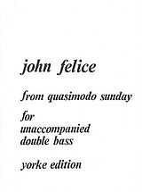 John Felice Notenblätter From Quasimodo Sunday