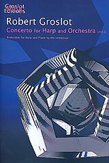 Robert Groslot Notenblätter Concerto for Harp and Orchestra