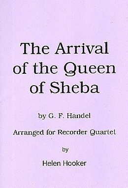 Georg Friedrich Händel Notenblätter The Arrival of the Queen of Sheba