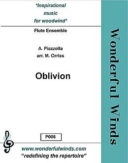 Astor Piazzolla Notenblätter Oblivion