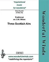  Notenblätter Three Scottish Airs