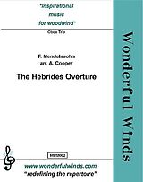 Felix Mendelssohn-Bartholdy Notenblätter The Hebrides Overture for 2 oboes and