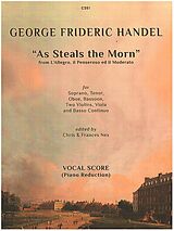 Georg Friedrich Händel Notenblätter As Steals the Morn