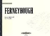 Brian Ferneyhough Notenblätter Bone Alphabet