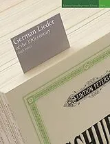  Notenblätter German Lieder of the 19th Century