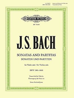 Johann Sebastian Bach Notenblätter Sonaten und Partiten BWV1001-1006