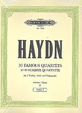 Franz Joseph Haydn Notenblätter 30 berühmte Streichquartette Band 2