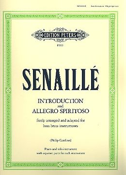 Jean-Baptiste Senaillé Notenblätter Introduction and Allegro spirituoso