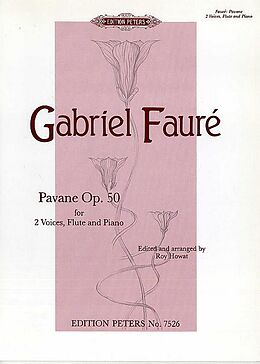 Gabriel Urbain Fauré Notenblätter Pavane op.50
