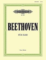 Ludwig van Beethoven Notenblätter Für Elise WoO59