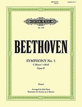 Ludwig van Beethoven Notenblätter Symphony no.5 op.67