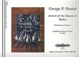 Georg Friedrich Händel Notenblätter Arrival of the Queen of Sheba