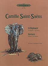 Camille Saint-Saens Notenblätter Der Elefant und Schildkröten aus