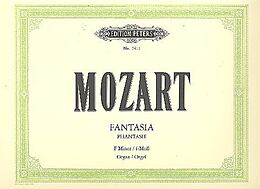 Wolfgang Amadeus Mozart Notenblätter Fantasie f-Moll KV608