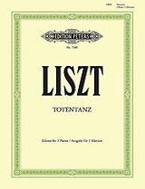 Franz Liszt Notenblätter Totentanz