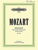 Wolfgang Amadeus Mozart Notenblätter Eine kleine Nachtmusik KV525 Serenade