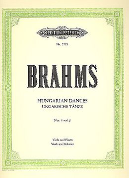 Johannes Brahms Notenblätter Ungarische Tänze Nr.1 und 3