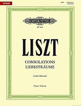 Franz Liszt Notenblätter Consolations und Liebesträume
