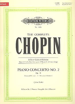 Frédéric Chopin Notenblätter Konzert f-Moll Nr.2 op.21 für Klavier und Orchester