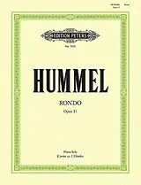 Johann Nepomuk Hummel Notenblätter Rondo Es-Dur op.11