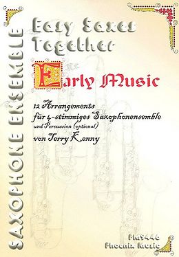  Notenblätter Early Music für 4 SDaxophone ( Ensemble )