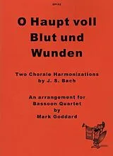 Johann Sebastian Bach Notenblätter O Haupt voll Blut und Wunden für