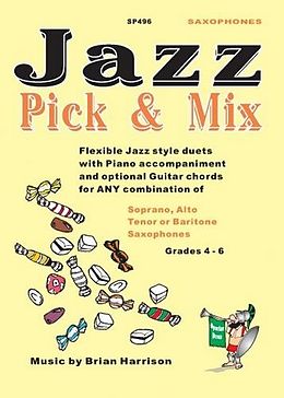 Brian Harrison Notenblätter Jazz Pick and Mix flexible