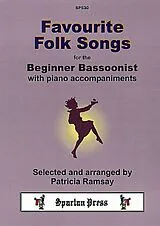  Notenblätter Favourite Folk Songs for the beginner