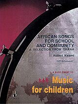  Notenblätter African Songs for School and Community
