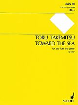 Toru Takemitsu Notenblätter Toward the Sea
