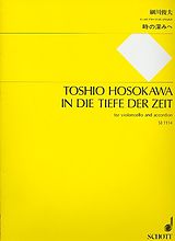 Toshio Hosokawa Notenblätter In die Tiefe der Zeit für