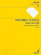 Atsuhiko Gondai Notenblätter Larc-en-ciel