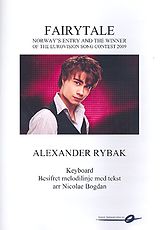 Alexander Rybak Notenblätter Fairytalefor keyboard (with lyrics)