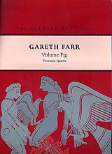 Gareth Farr Notenblätter Volume Pig for 4 percussionists