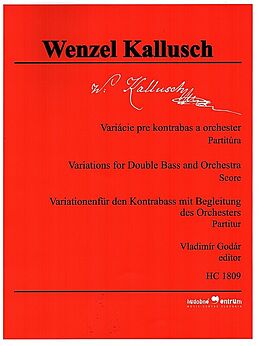 Wenzel Kallusch Notenblätter Variationen