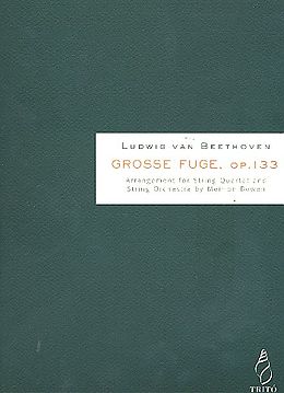 Ludwig van Beethoven Notenblätter Grosse Fuge op.133 for string