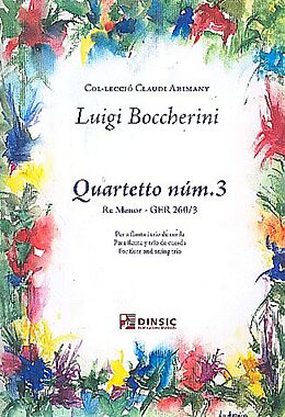 Luigi Boccherini Notenblätter Quartett d-Moll op.5,3 GER260,3
