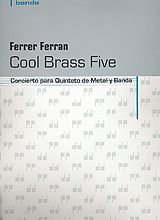 Ferrer Ferran Notenblätter Cool Brass Five für 2 Trompeten, Horn