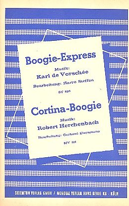 Karl de Vorschée Notenblätter Boogie-Express und