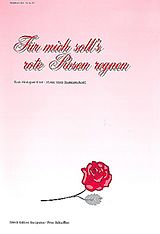 Hans Hammerschmid Notenblätter Für mich solls rote Rosen regnen