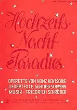 Friedrich Schröder Notenblätter Hochzeitsnacht im Paradies