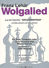 Franz Lehár Notenblätter Wolgalied