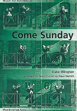 Duke Ellington Notenblätter Come Sunday